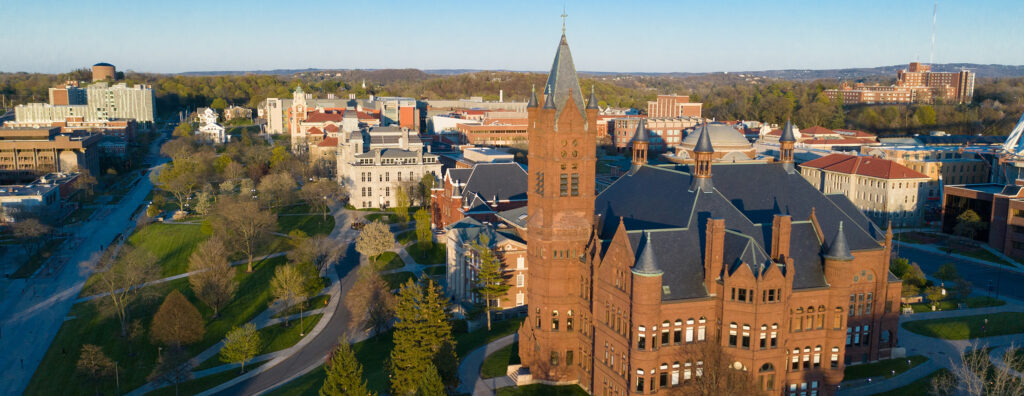 Aerial View of Syracuse University