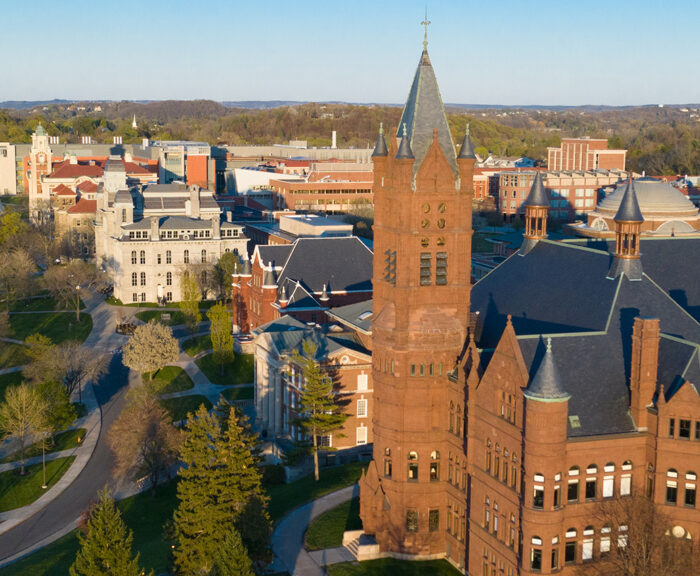 Aerial View of Syracuse University