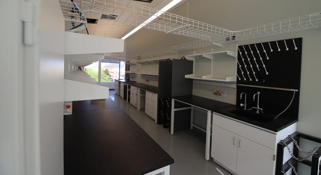 New Chemical Engineering Lab Space
