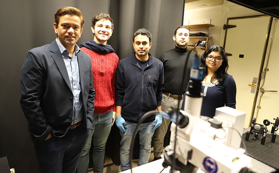 Pankaj Jha and his Research Team
