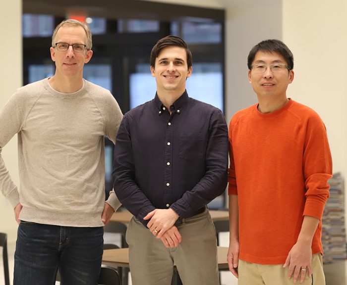 Kevin Turner, Chris Stabile and Wanliang Shan