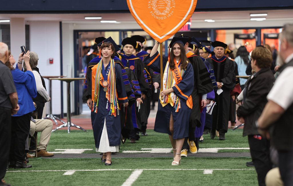Students entering the 2026 Engineering and Computer Science Convocation
