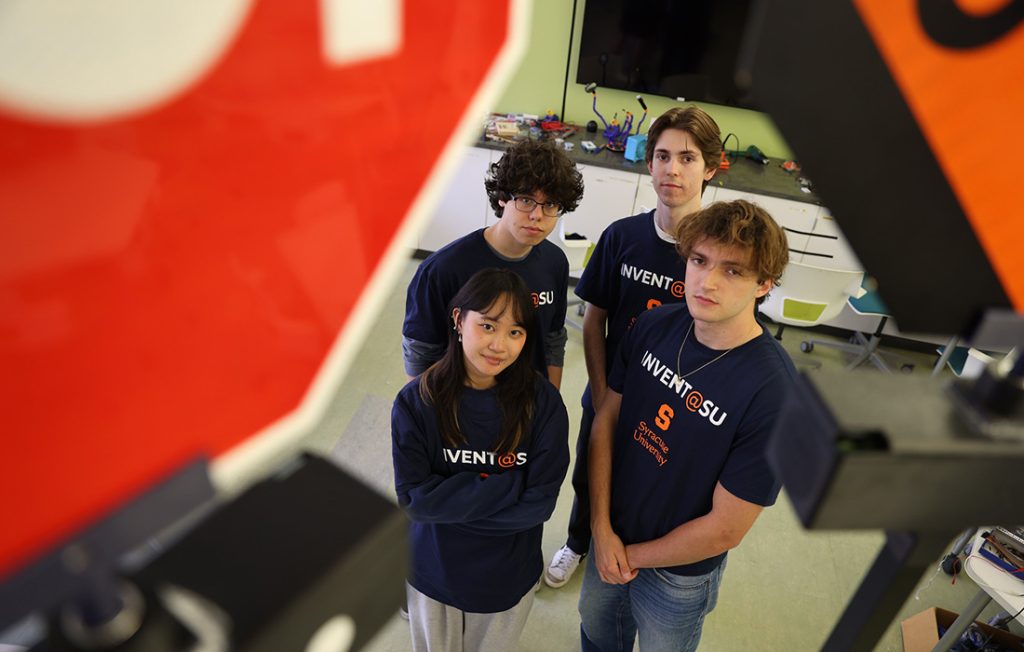 Team AutoStrada with their prototype