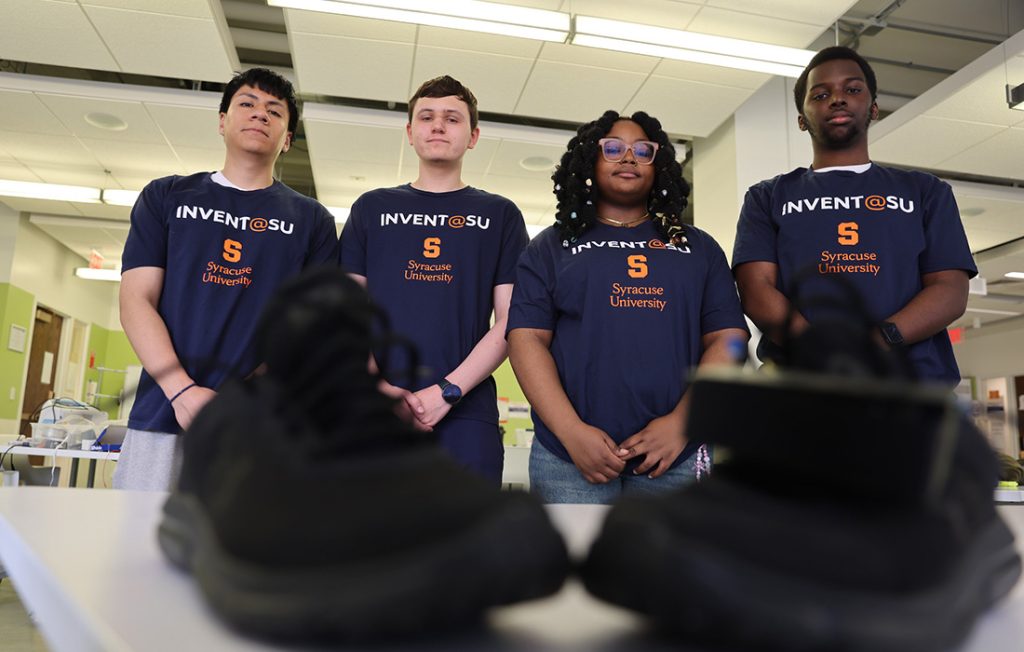 Team LinkSole with their prototype