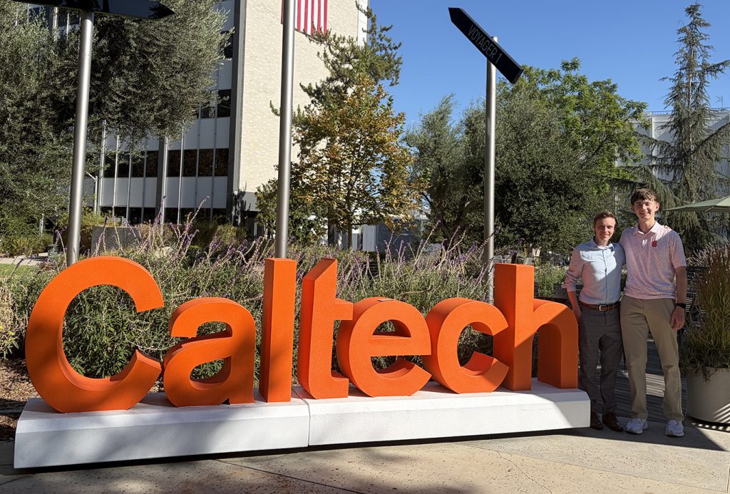 Andrew Uryniak and Shaun Ryan at Caltech