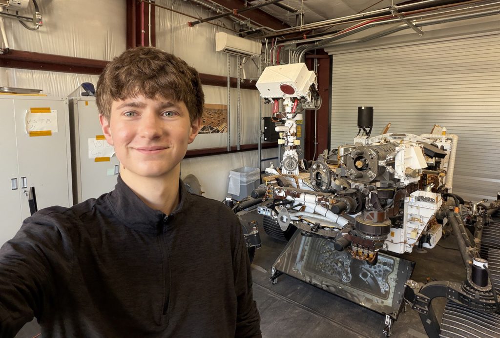 Andrew Uryniak and an Optimism Rover