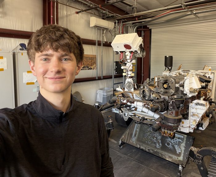 Andrew Uryniak and an Optimism Rover